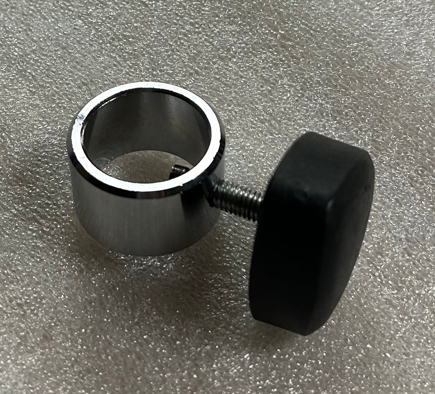 BLACK KNOB & RING COLLAR FOR ASSISTANT ARMREST BAR